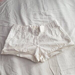 Cotton White Shorts [J.Crew] [Size 8]